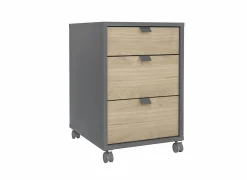 Ladeblok Sign 41x48x61cm - decor - mat grijs & jackson hickory