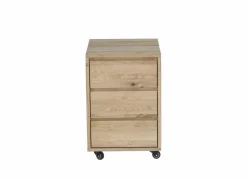 Ladeblok Yoda 44x53x66cm - eik massief & fineer & decor - naturel