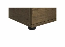 Ladekast Komodo 73x44x96cm - melamine - walnoot