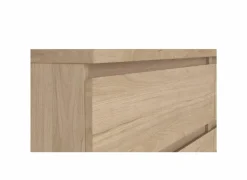 Ladekast Naia 154x50x71cm - melamine - jackson hickory