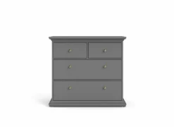 Ladekast Paris 97x49x87cm  - decor - mat grijs