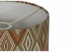 Lampenkap Ø25cm - stof - oranje