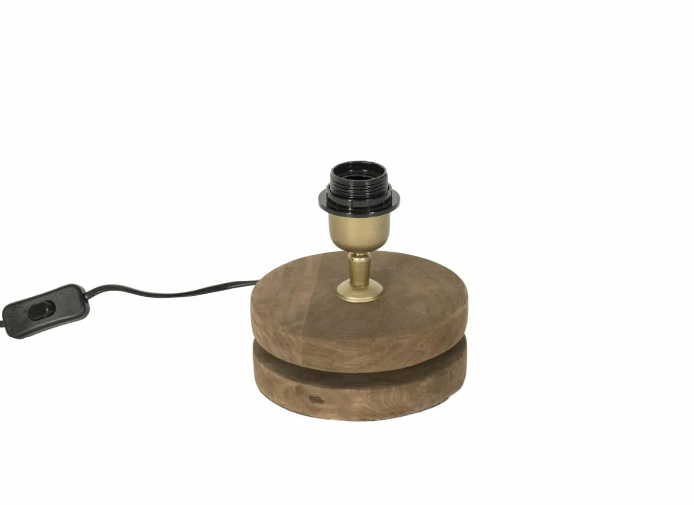 Lampenvoet Ø15cm - hout - naturel