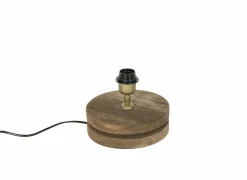 Lampenvoet E27 Ø20cm - hout - naturel