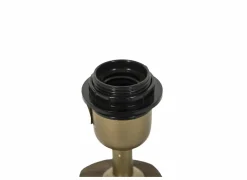 Lampenvoet E27 H30cm - hout - naturel