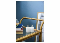 Ledkaars Sille Rechargeable wit set van 2