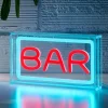 Ledlamp Neon Bar kunststof - blauw & rood
