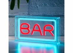 Ledlamp Neon Bar kunststof - blauw & rood