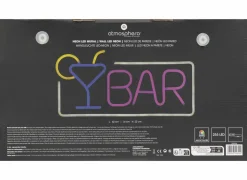 Ledlamp Neon Bar 42x22cm - kunststof - multicolor