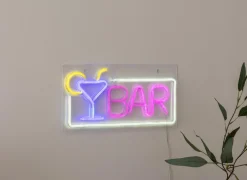 Ledlamp Neon Bar 42x22cm - kunststof - multicolor