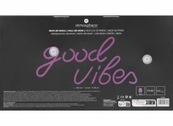 Ledlamp Neon Good Vibes 40,5x20cm - kunststof - roze