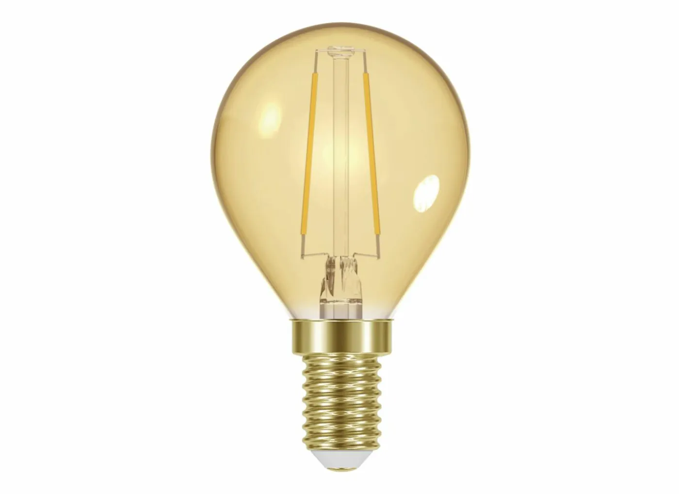 LED-lamp Vintage kogel 2W E14