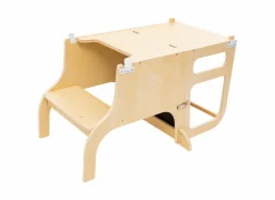 Leertoren + bureau Alba décor - naturel & zwart