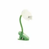 Leeslamp Tulp  H4,3cm - kunststof - wit