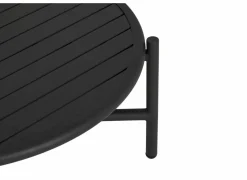 Loungeset Airy aluminium wicker - greige/zwart