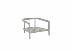 Loungeset Belafonte aluminium olefin - grijs