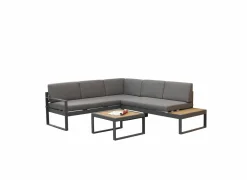 Loungeset Yin aluminium - antraciet