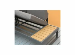 Loungeset Yin aluminium - antraciet