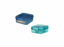Lunchbox 1,25L blauw groen