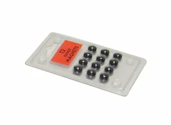 Magneten zwart, set van 12