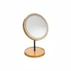 Make-up spiegel Bamboe Ø18cm