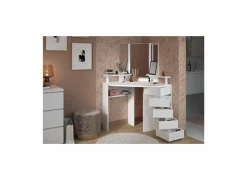 Make-up tafel Volage met spiegel 114x114x142cm