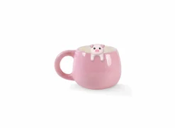 Mok Charm Piggy 45cl H8,4cm - keramiek - roze