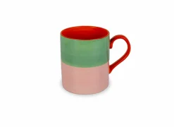 Mok 40cl - stoneware - multicolor