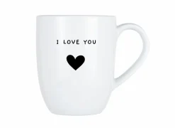 Mok Cosy I Love You 53cl - porselein - wit
