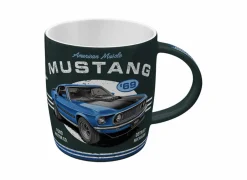 Mok Ford Mustang 34cl - keramiek - blauw