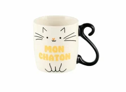 Mok Houba Mon Chaton 50cl - porselein - multicolor