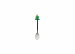 Mok Kerstman 35cl - porselein - wit met lepel