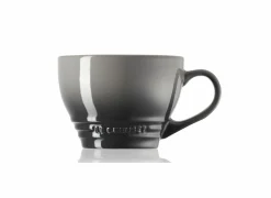 Mok Le Creuset 40cl - keramiek - grijs & zwart