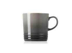 Mok Le Creuset 35cl - keramiek - grijs & zwart