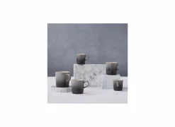 Mok Le Creuset 35cl - keramiek - grijs & zwart