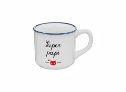 Mok Sweet words 14cl - keramiek - wit