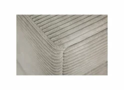 Nachtkastje Lara 44x44x39cm - polyester - lichtgrijs