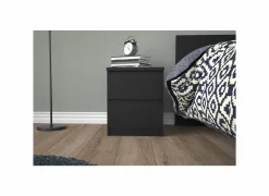 Nachtkastje Naia 40x50x50cm - decor - matzwart