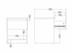 Nachtkastje Naia 41x40xH50cm - decor - cashmere & jackson hickory