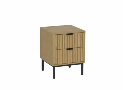 Nachtkastje Nevado 40x40x52cm - MDF melamine - wilde eik