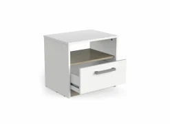 Nachtkastje Watson 46x41x35cm - decor - kronberg eik & wit