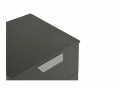 Nachtkastje 40x42x61cm - decor - grijs metallic