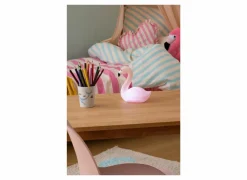 Nachtlampje Flamingo H14,5cm - kunststof - roze inclusief batterij