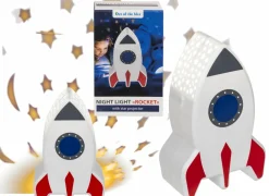 Nachtlampje Raket H15cm