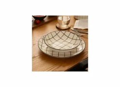 Onderzetters voor glazen Mina Ø10x6cm - acacia massief - bruin - set van 6