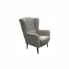 Oorfauteuil Canto 76x80x107cm - stof - natuur