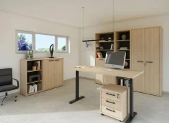 Opbergkast Flexo-2 90x40x216cm - decor - zand eik