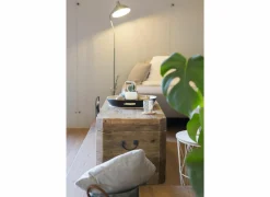 Opbergkoffer Opium 130x48x45cm - gerecycleerd den massief - naturel