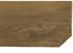 Opbergkoffer Opium 130x48x45cm - gerecycleerd den massief - naturel