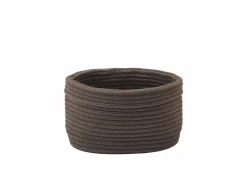 Opbergmand Reno 24x18x16cm - kunststof - pecan